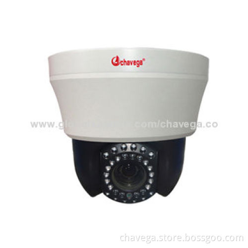 4-inch mini high speed IR camera, 700TVL, 10X optical focus, 40m night vision IR distance